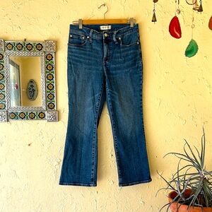 Madewell Mid Rise Kick Out Jeans 👖 size 27P